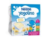 Nestle Бебешки млечен десерт Yogolino Банан 4x100 гр.